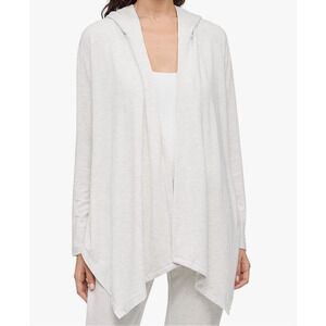 Calvin Klein Open Front Cardigan Sweater Womens Size XL Minimalist Capsule Knit